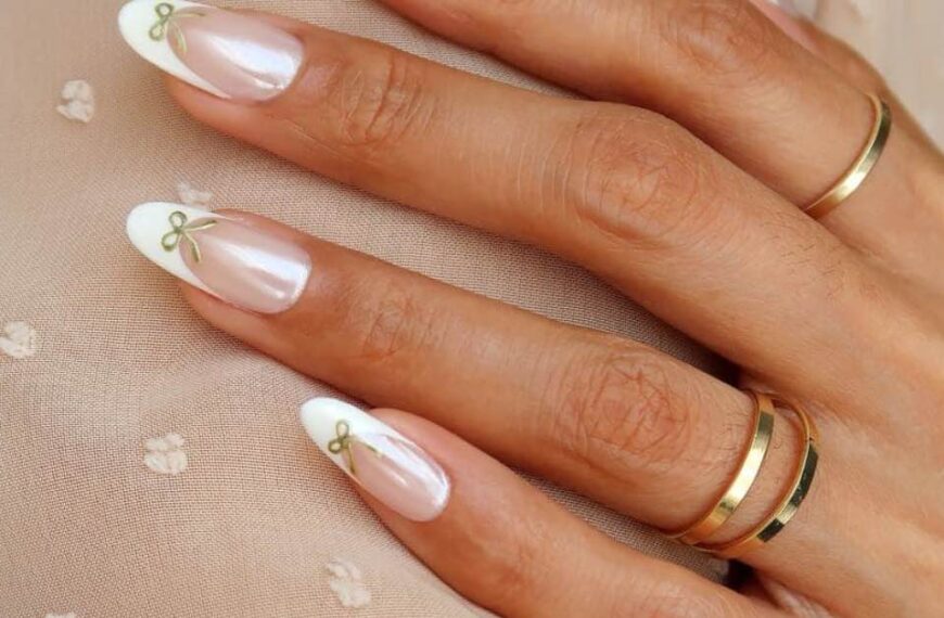 french wedding nails