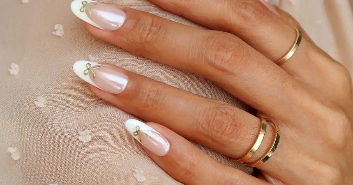 french wedding nails