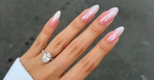 ombre wedding nails