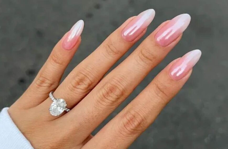 ombre wedding nails