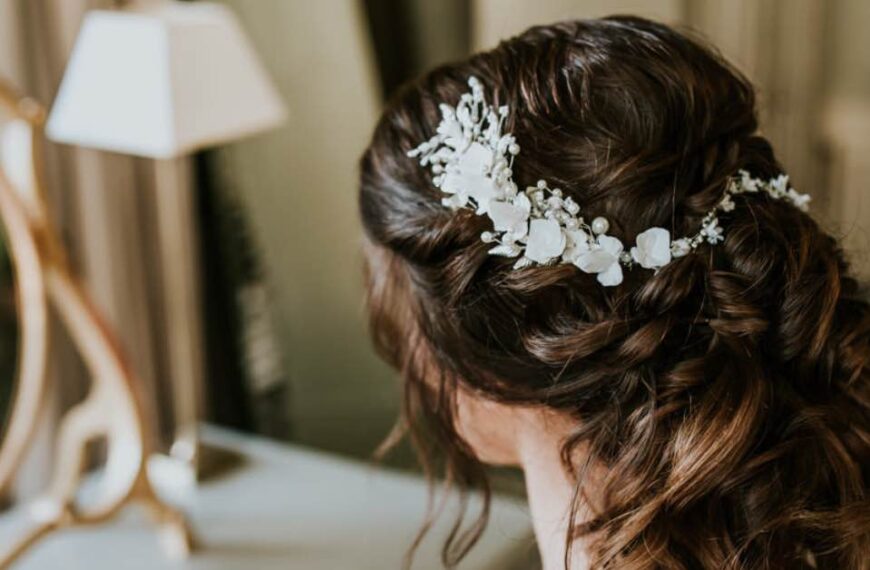 Half Up Bridesmaid Hair