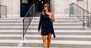 Black Wedding Guest Dresses